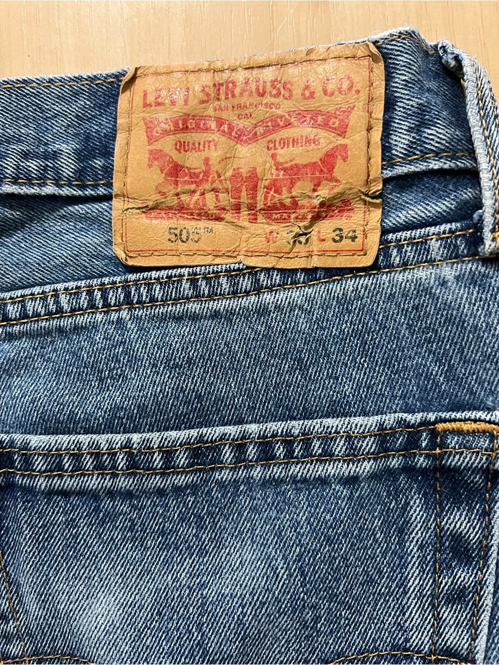 Levis classic straight